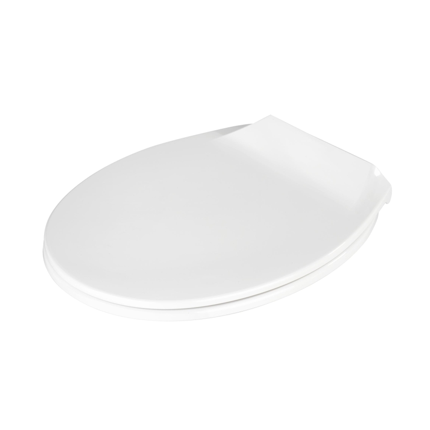 WENKO 21901100-WC WC-Sitz KOS 44x37 cm weiß/silber