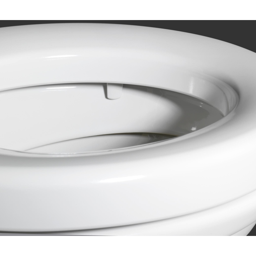 WENKO 21905100-WC-Sitz SECURA 37x44 cm weiß/grau