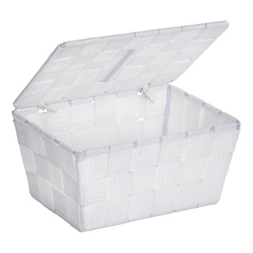 WENKO 22077100 - Korb ADRIA 19x14 cm weiß