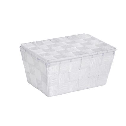 WENKO 22077100 - Korb ADRIA 19x14 cm weiß
