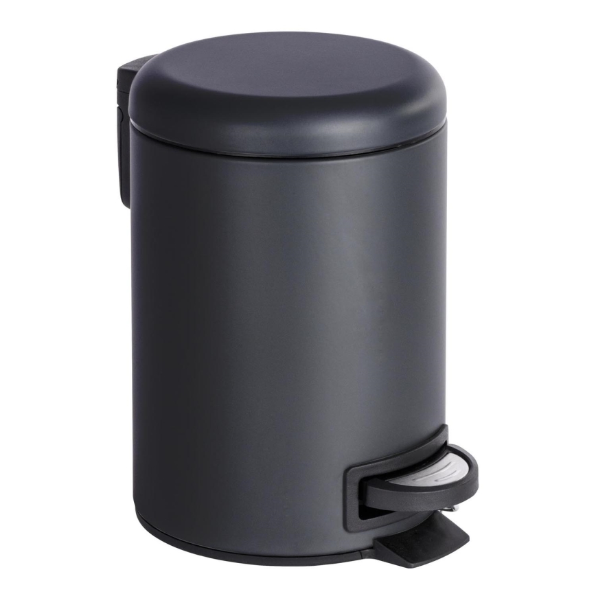 WENKO 22143800 - Korb LEMAN 17x25 cm schwarz