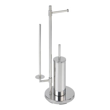 WENKO 22512100 - WC-Bürste UNIVERSALO NEO 30 x 73 cm Edelstahl/silber