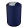 WENKO 22521100 - Abfalleimer BRASIL 19,5x31 cm blau/glänzender Chrom