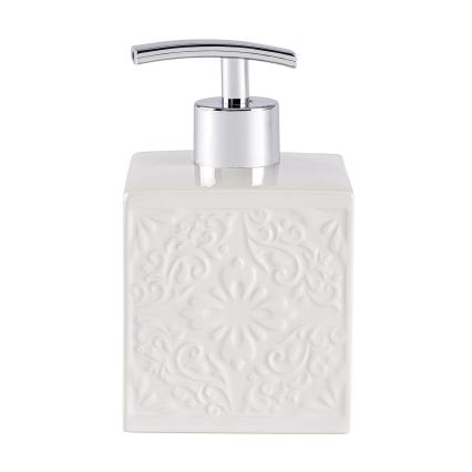 WENKO 22650100 - Seifenspender CORDOBA 500 ml weiß