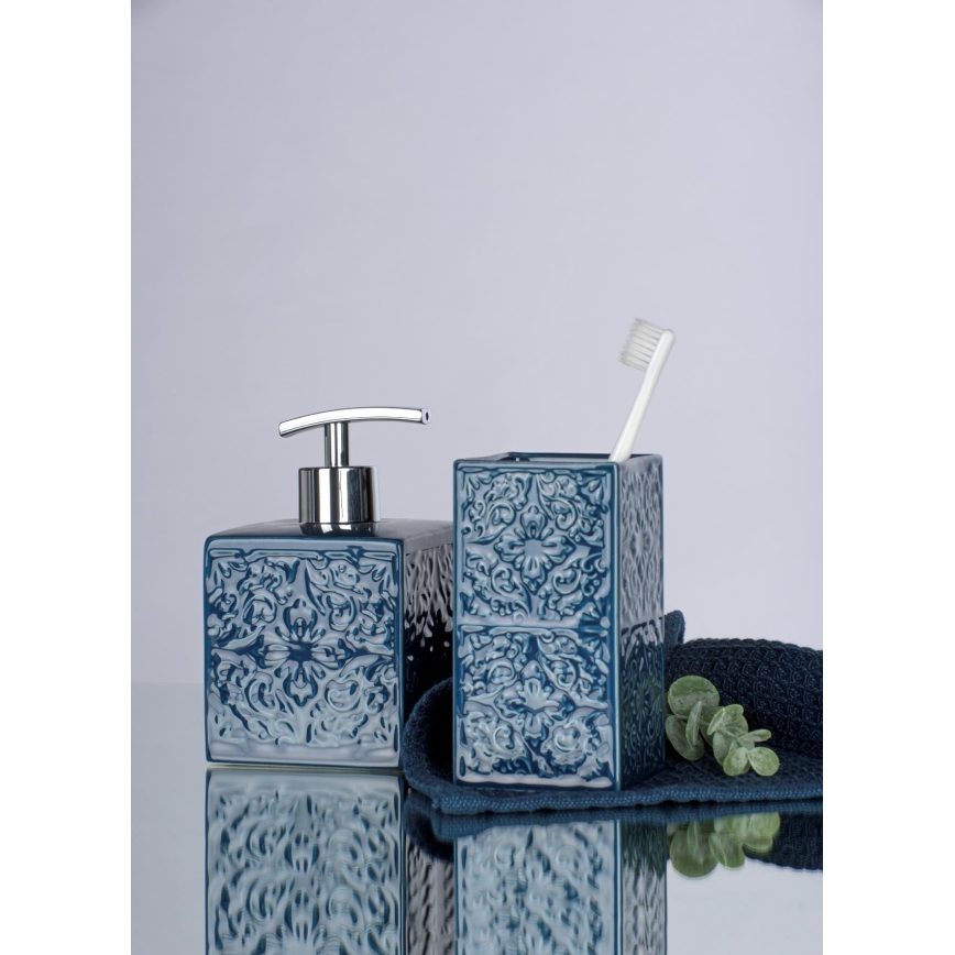 WENKO 22652100 - Becher CORDOBA 6,5x12 cm blau