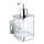 WENKO 22683100-Seifenspender VACUUM-LOC QUADRO ED 7,5x16 cm silber/Glanzchrom