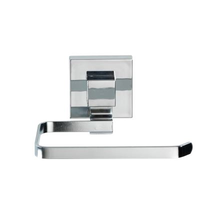 WENKO 22687100-Toilettenpapierhalter VACUUM-LOC QUADRO ED 14x11 cm Hochglanz-Chrom