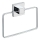 WENKO 22689100-Handtuchhalter VACUUM-LOC QUADRO ED 18,5 x 14 cm silber/glänzend verchromt