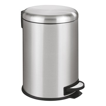 WENKO 22704100 - Korb LEMAN 30,5x44 cm Edelstahl/satiniert/schwarz