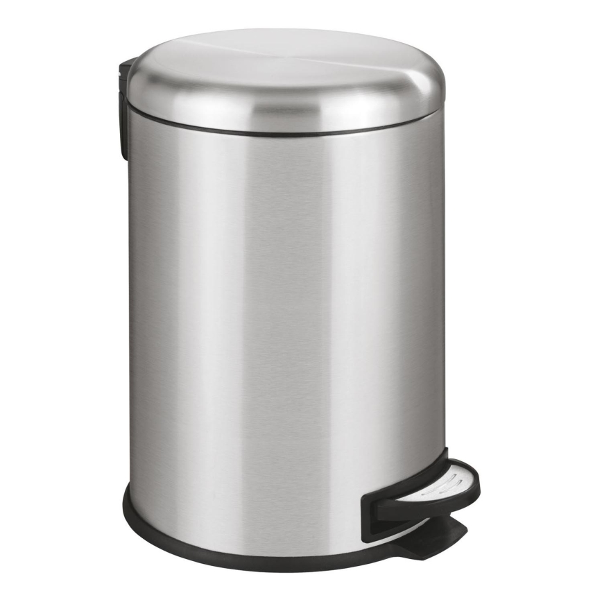 WENKO 22704100 - Korb LEMAN 30,5x44 cm Edelstahl/satiniert/schwarz