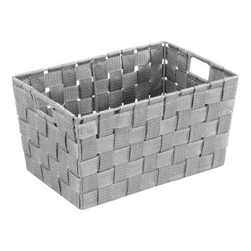 WENKO 22791100 - Korb ADRIA 30x20 cm grau