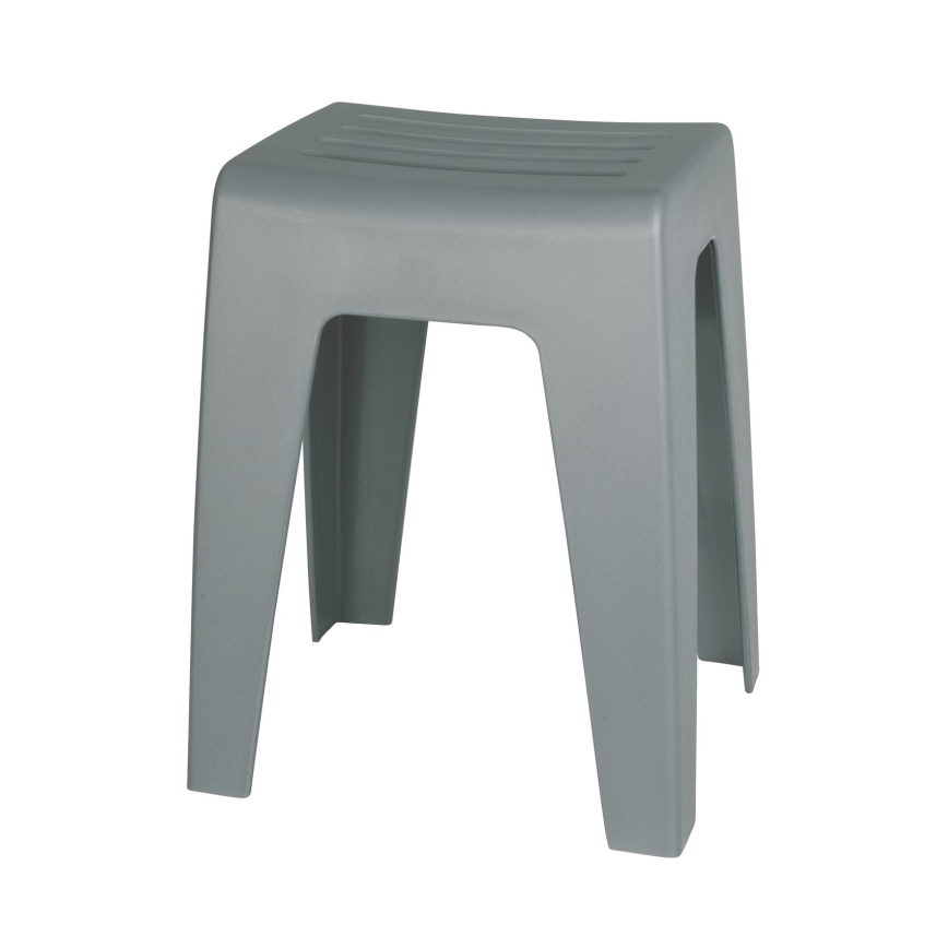 WENKO 22944100 - Hocker KUMBA 38x47 cm grau