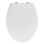 WENKO 22973100-WC WC-Sitz DELOS 44,5x37,5 cm weiß/silber