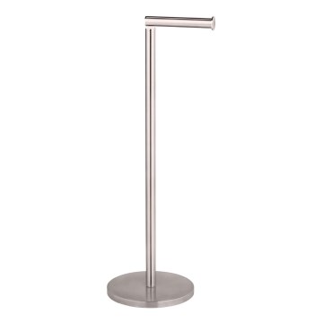 WENKO 22985100 - Toilettenpapierhalter 21x55 cm Edelstahl/silber
