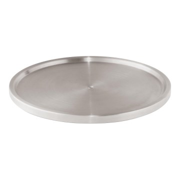 WENKO 2334100 - Tablett aus Edelstahl 26,5x1,5 cm, Edelstahl/Silber