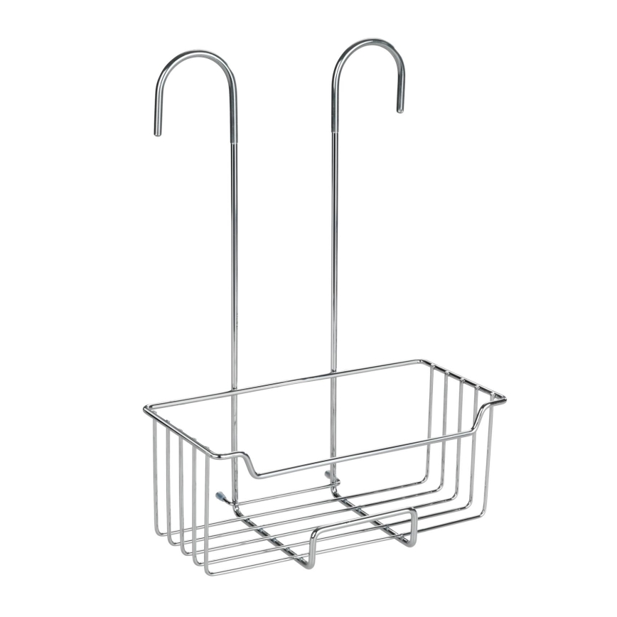 WENKO 23499100 - Duschablage MILO 25x36 cm Edelstahl/silber/klar