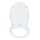 WENKO 23532100 - WC-Sitz, belastbar bis 300/350 KG, 36,5x45 cm, mehrfarbig/silberfarben