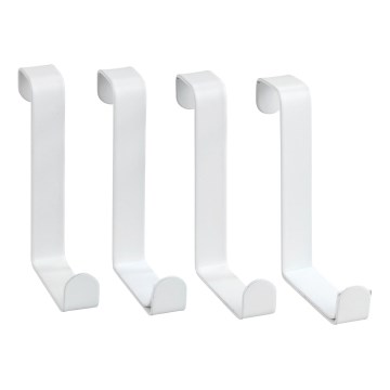 WENKO 23545100-Türhänger 7,6x6 cm weiß