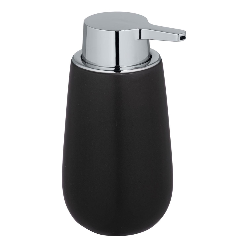 WENKO 23652800 - Seifenspender BADI 320 ml schwarz