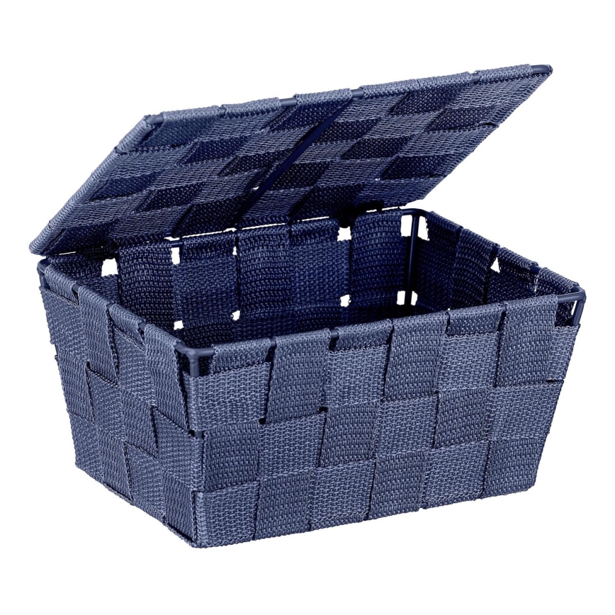 WENKO 23786100 - ADRIA Korb 19x14 cm blau