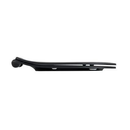 WENKO 23827100-WC WC-Sitz SEDILO 45,2x36,2 cm schwarz/silber