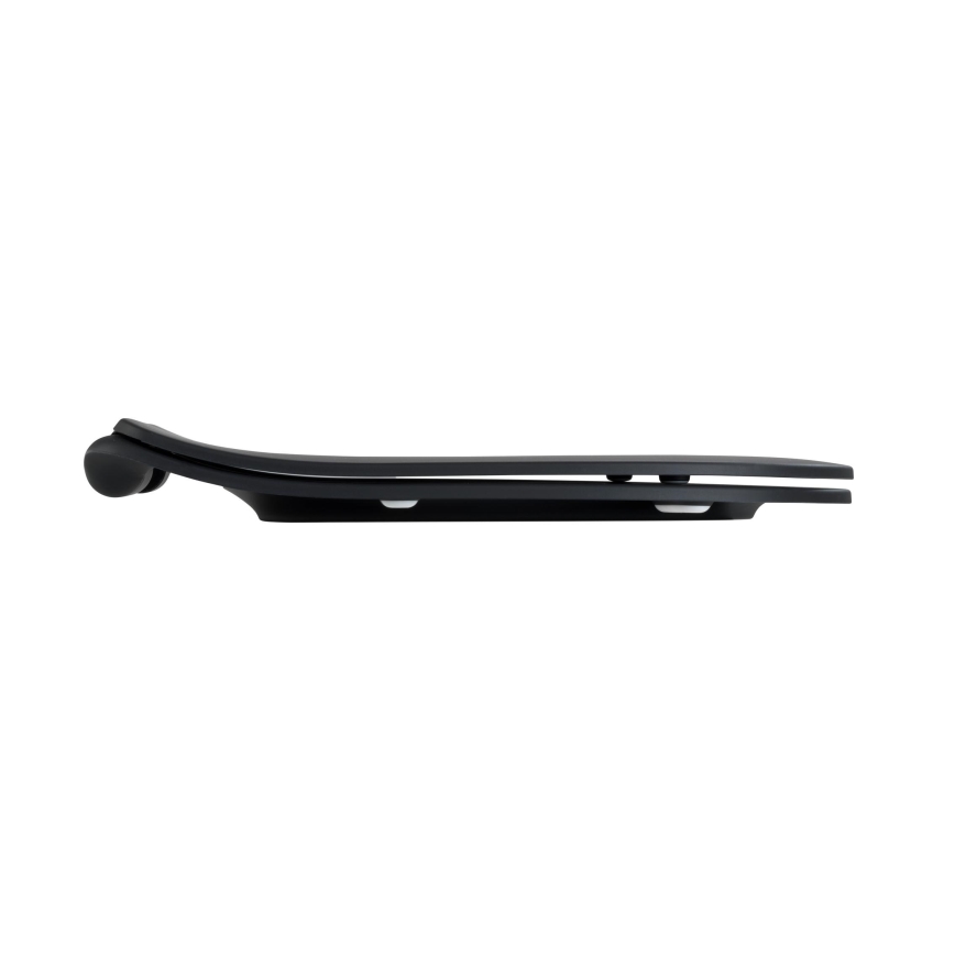 WENKO 23827100-WC WC-Sitz SEDILO 45,2x36,2 cm schwarz/silber