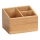 WENKO 23916100 - Organizer TERRA, 12 x 9 cm, braun