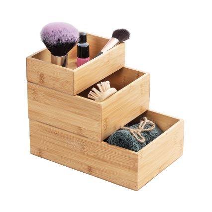 WENKO 23918100 - Tablett TERRA 15x10 cm, braun