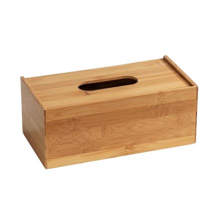 WENKO 23925100 - Taschentuchbox TERRA 25x13 cm braun