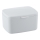 WENKO 23960100 - Box BARCELONA 19,5x16 cm weiß/hochglänzend verchromt