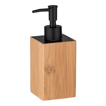 WENKO 23984100 - Seifenspender PADUA 210 ml braun/schwarz