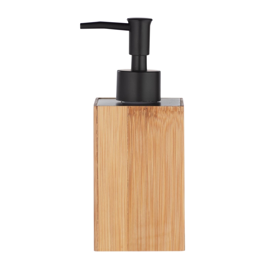 WENKO 23984100 - Seifenspender PADUA 210 ml braun/schwarz