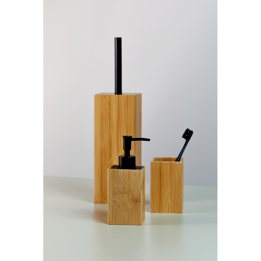 WENKO 23985100 - WC-Bürste PADUA 10x38 cm braun/schwarz