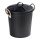 WENKO 24022100 - Korb GARA 24 x 28,5 cm schwarz