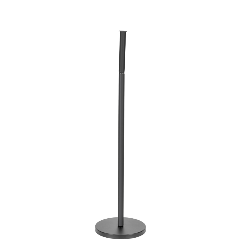 WENKO 24034100 - Toilettenpapierhalter 21x55 cm schwarz/silber