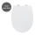 WENKO 24080800-WC WC-Sitz TAVOLA 36,5x45 cm weiß/Glanzchrom