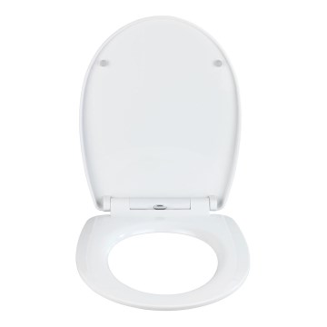 WENKO 24081800-Toilettensitz BALTIC 38,8 x 45 cm mehrfarbig/weiß