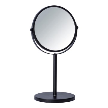 WENKO 24101100 - Spiegel ASSISI 18,5x34,5 cm schwarz