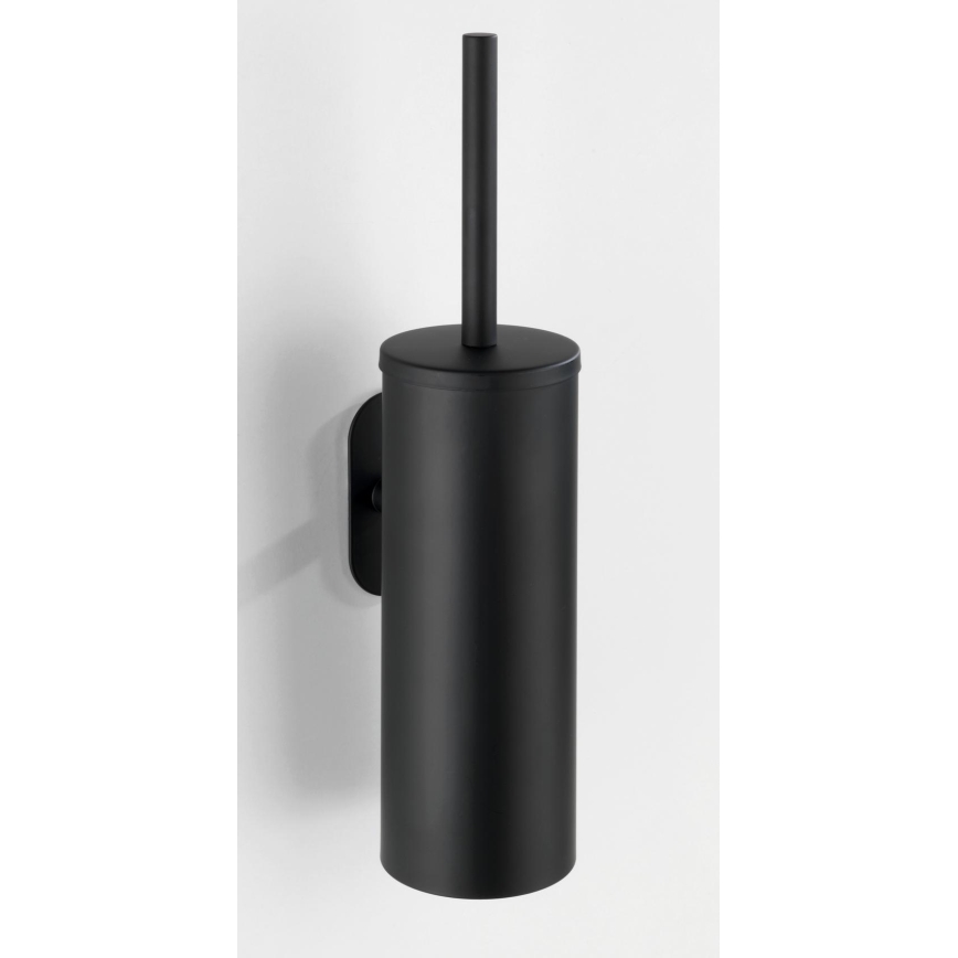 WENKO 24289100-WC WC-Bürste TURBO-LOC OREA BLACK 9 x 39,5 cm Edelstahl/schwarz