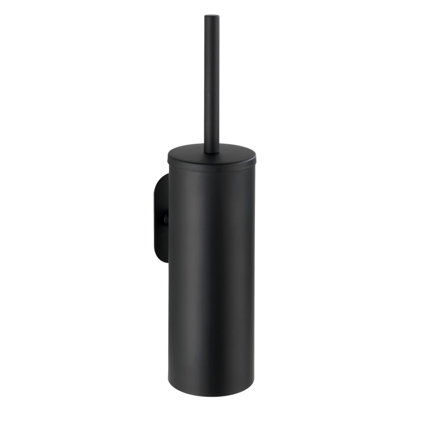 WENKO 24289100-WC WC-Bürste TURBO-LOC OREA BLACK 9 x 39,5 cm Edelstahl/schwarz