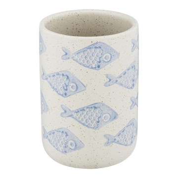 WENKO 24310100 - Becher AQUAMARIN 8x11 cm beige