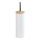 WENKO 24393100 - WC-Bürste TORTONA, 9,5 x 38,5 cm, weiß/braun