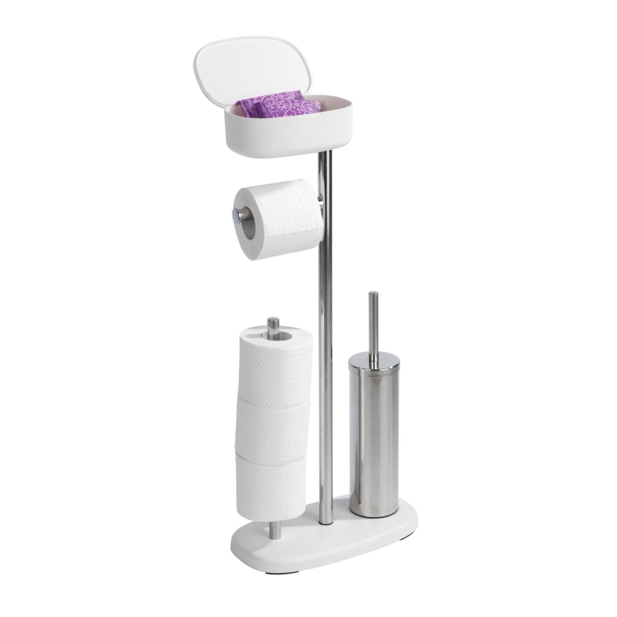 WENKO 24420100 - WC-Set RIVAZZA 17x72,5 cm weiß