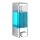 WENKO 24593100 - Seifenspender ISTRES 320 ml, glänzender Chrom/transparent