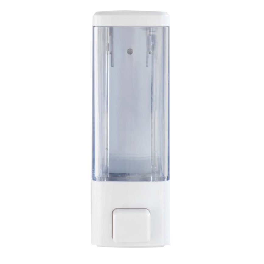 WENKO 24594100-Seifenspender ISTRES 320 ml weiß/transparent