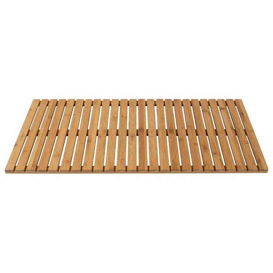WENKO 24611100 - Fußmatte BAMBUSA 100 x 50 cm, braun