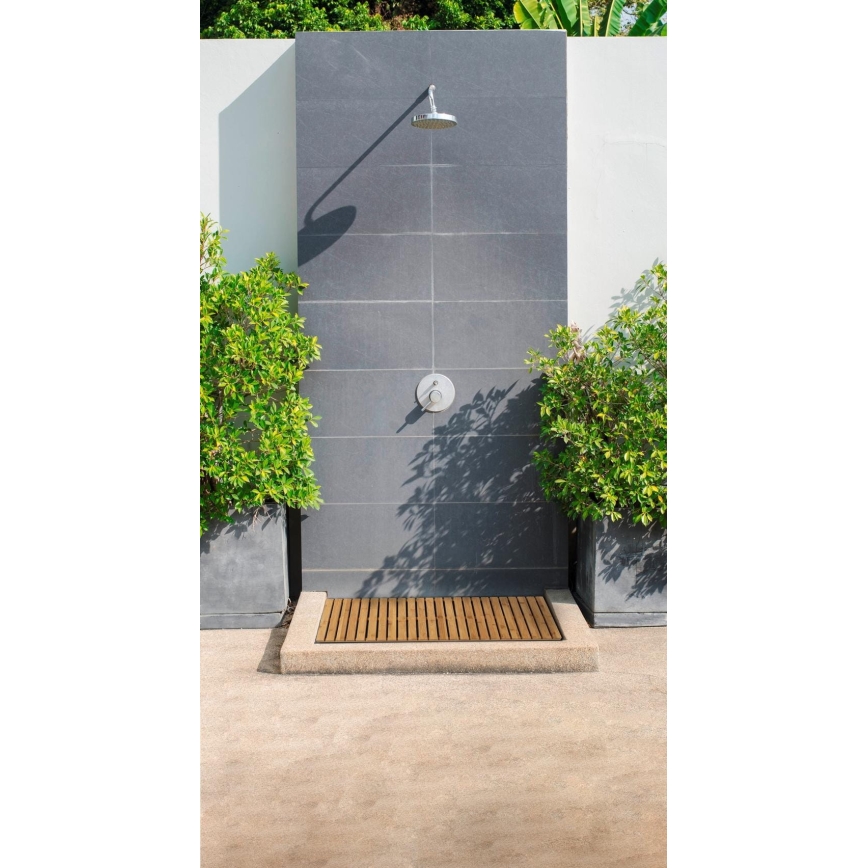 WENKO 24611100 - Fußmatte BAMBUSA 100 x 50 cm, braun