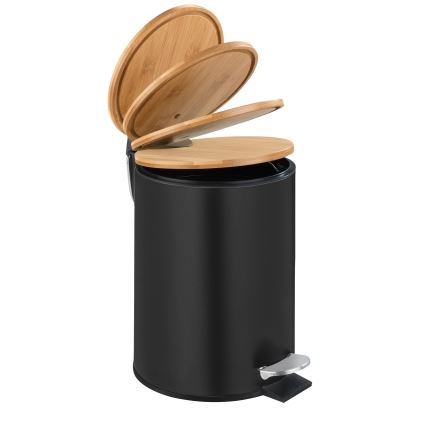 WENKO 24696100 - Korb TORTONA 17x21 cm schwarz/braun