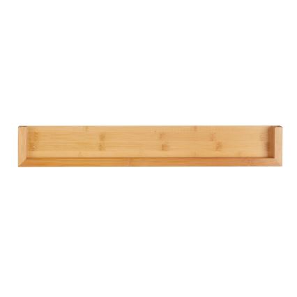 WENKO 24744100 - BAMBUSA Regal 60 x 9 cm, braun