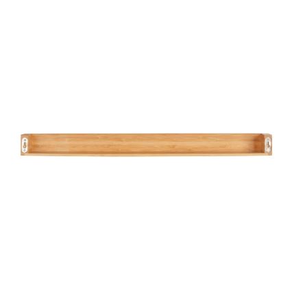 WENKO 24744100 - BAMBUSA Regal 60 x 9 cm, braun